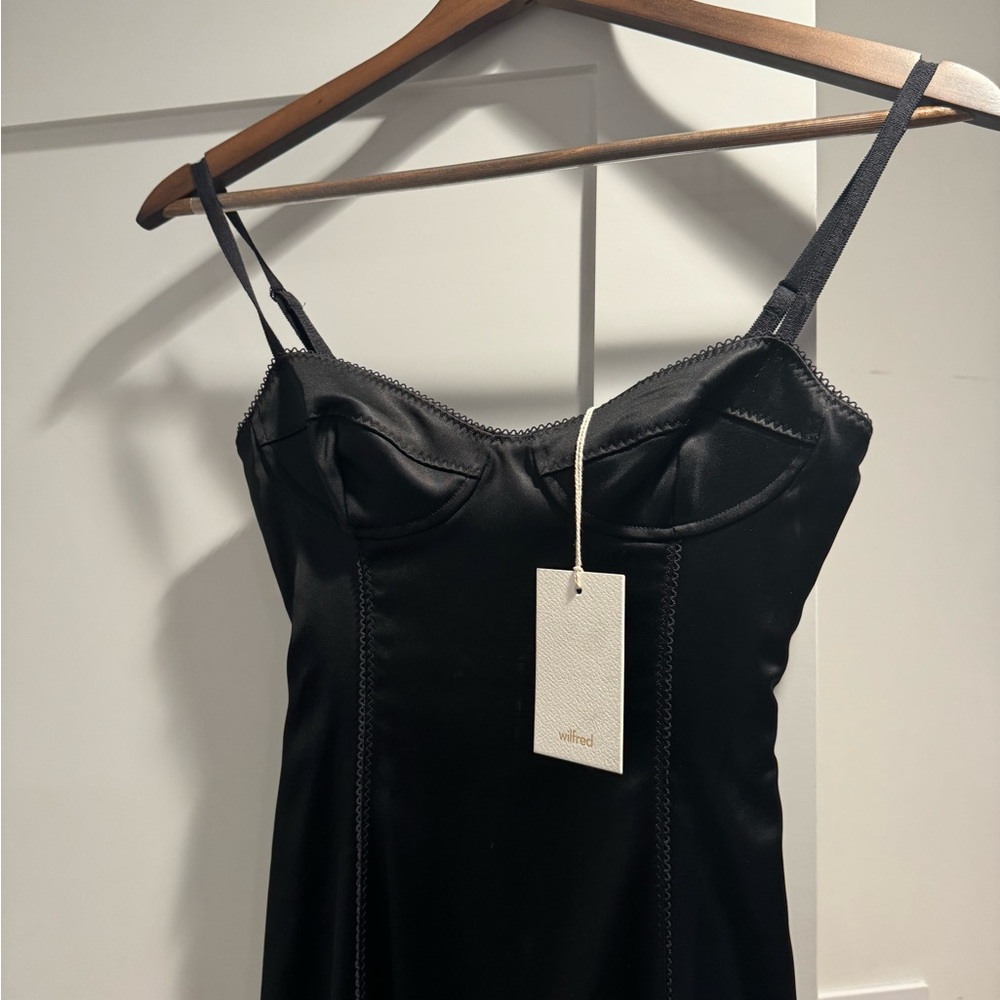 Wilfred bustier dress with tags